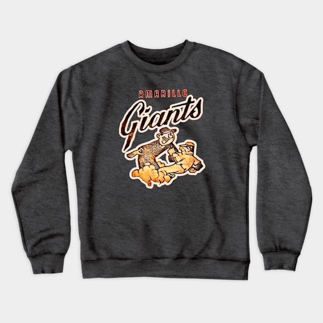 Amarillo Giants Baseball Crewneck Sweatshirt by Kitta’s Shop